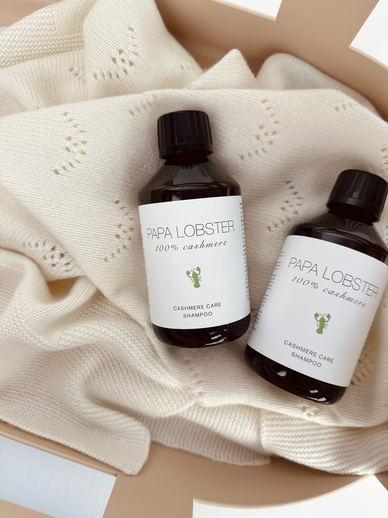 PAPA LOBSTER Cashmere Care Shampoo: Sanfte Pflege & natürliche Frische 🧺 mit unserem Kaschmir Waschmittel