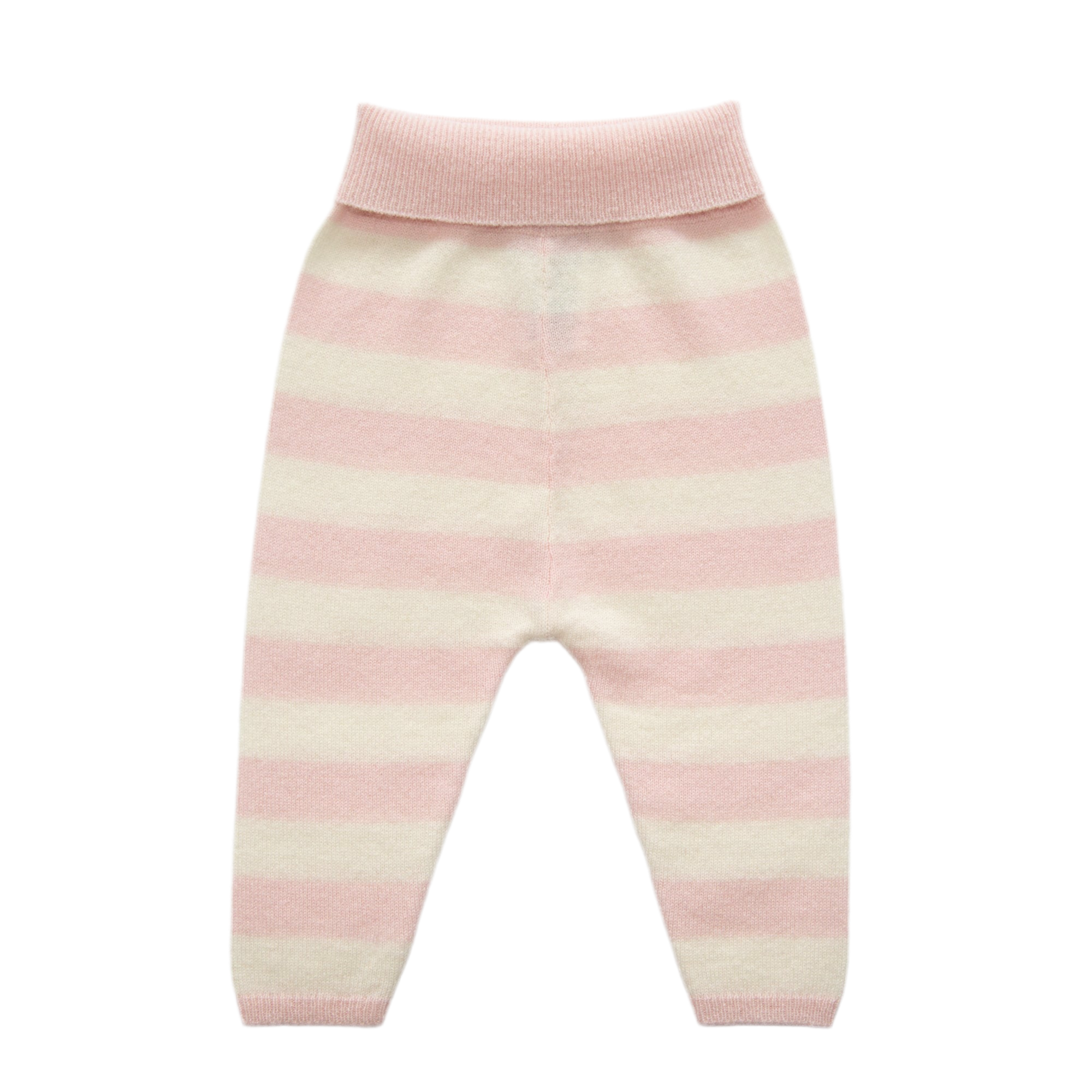 Kaschmir-Babyhose BOBBY mit Streifen