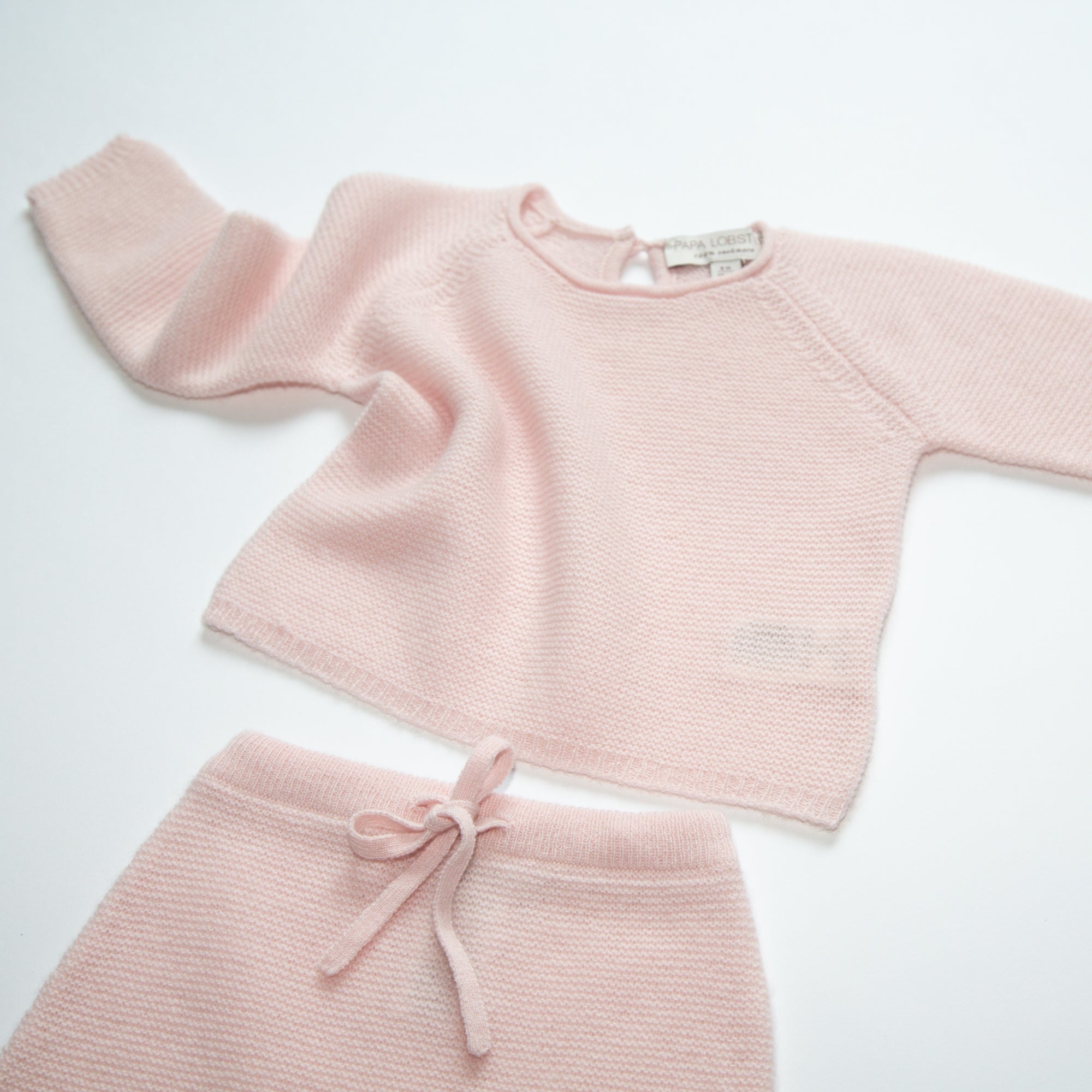 Kaschmir-Baby-Set ANOUK (Pulli & Hose)