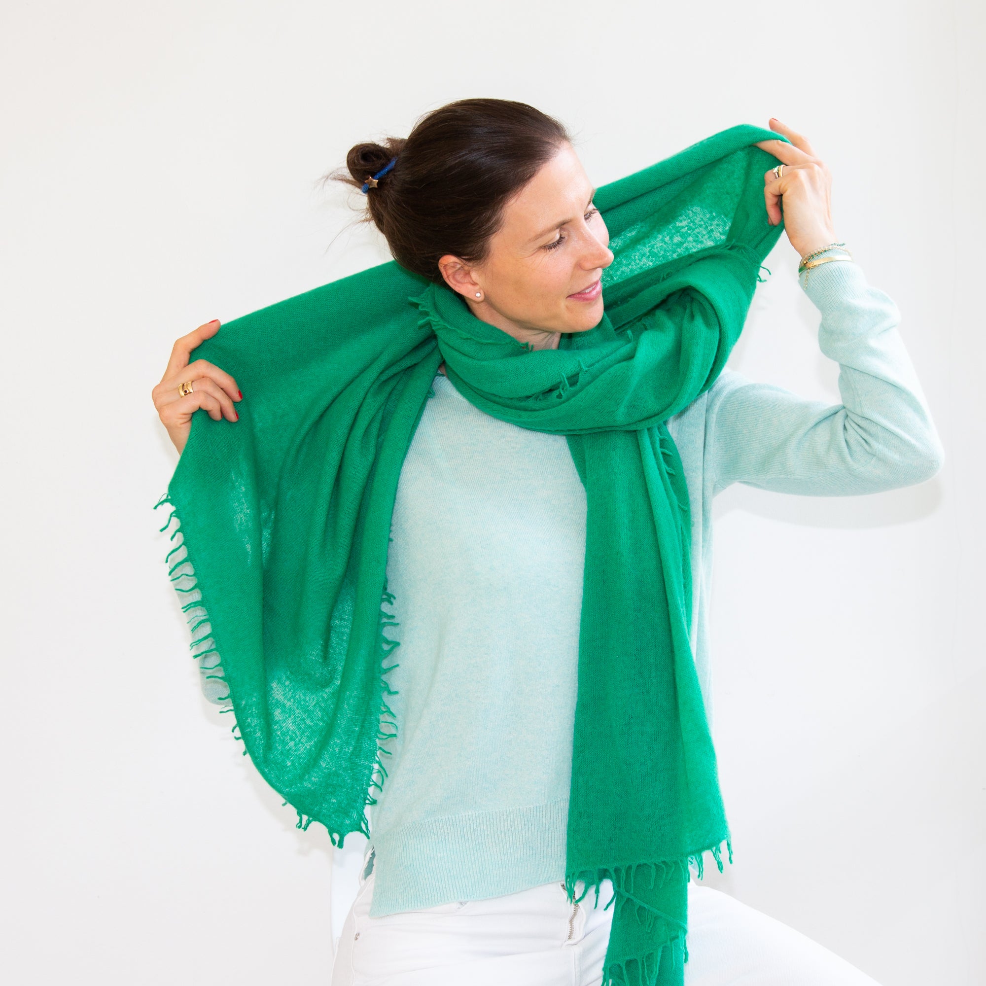 Schal CAMILLE mit Colourblock