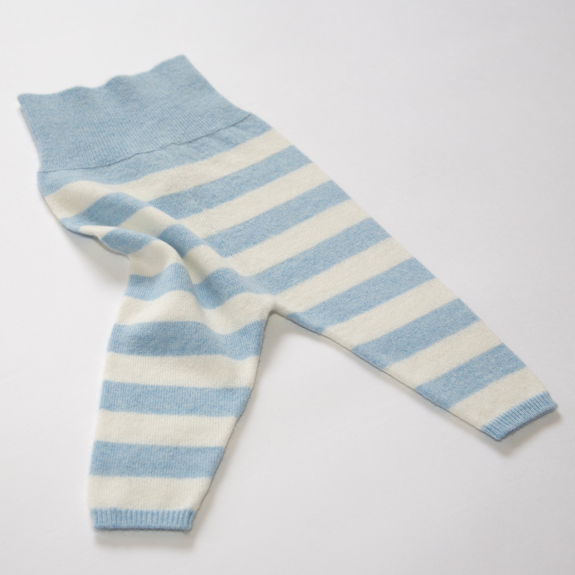 Kaschmir-Babyhose BOBBY mit Streifen