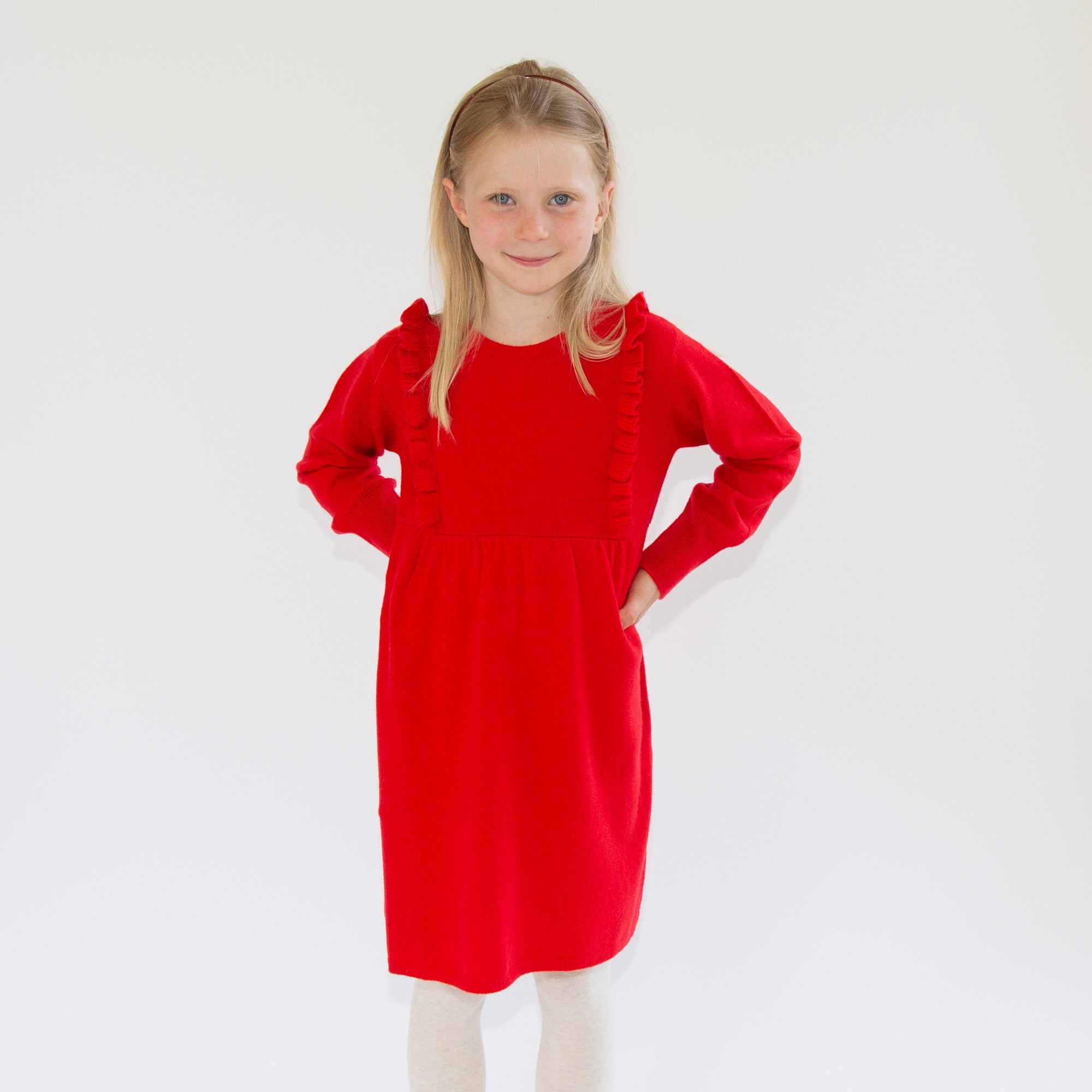 Kaschmir-Strickkleid LOU