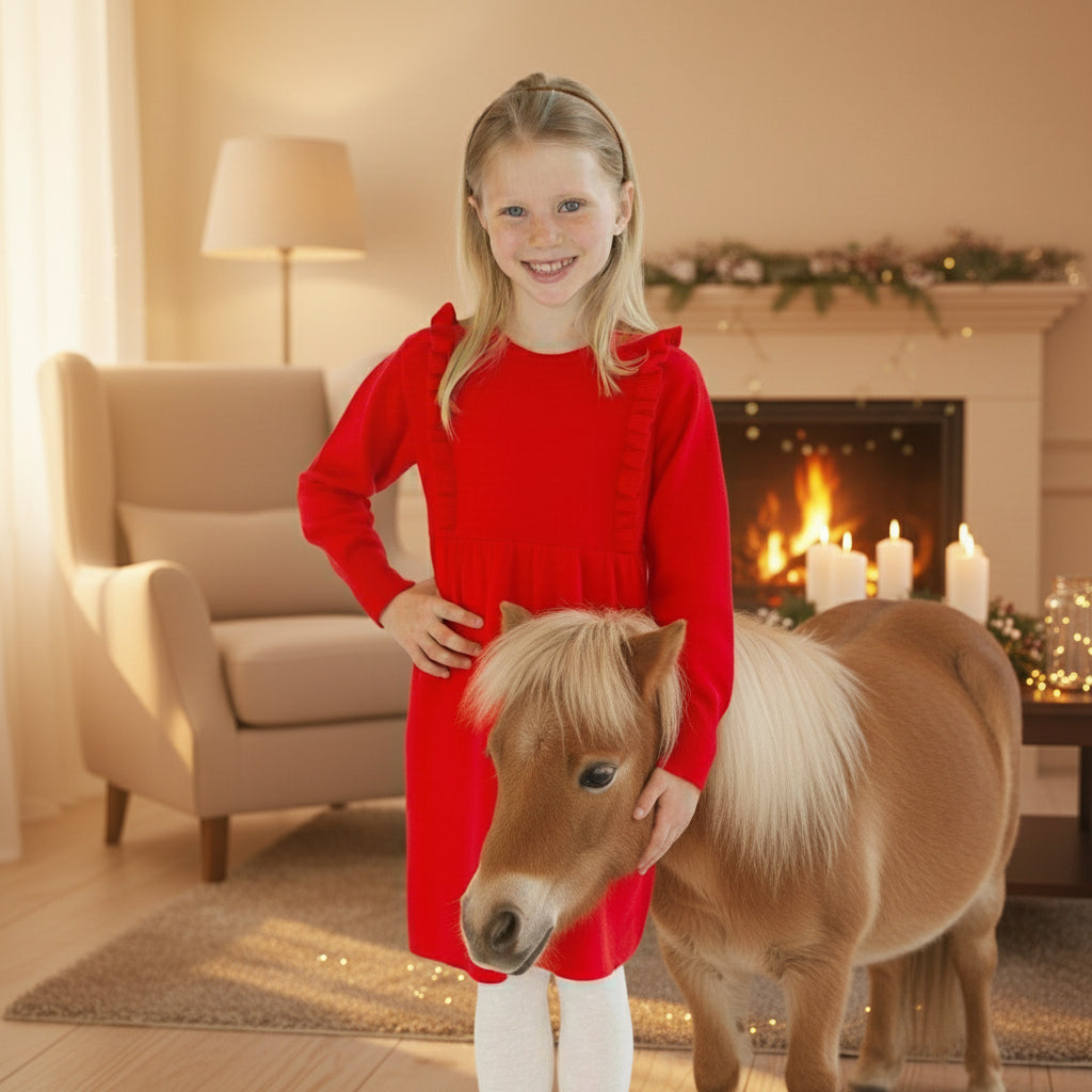 Kaschmir-Strickkleid LOU