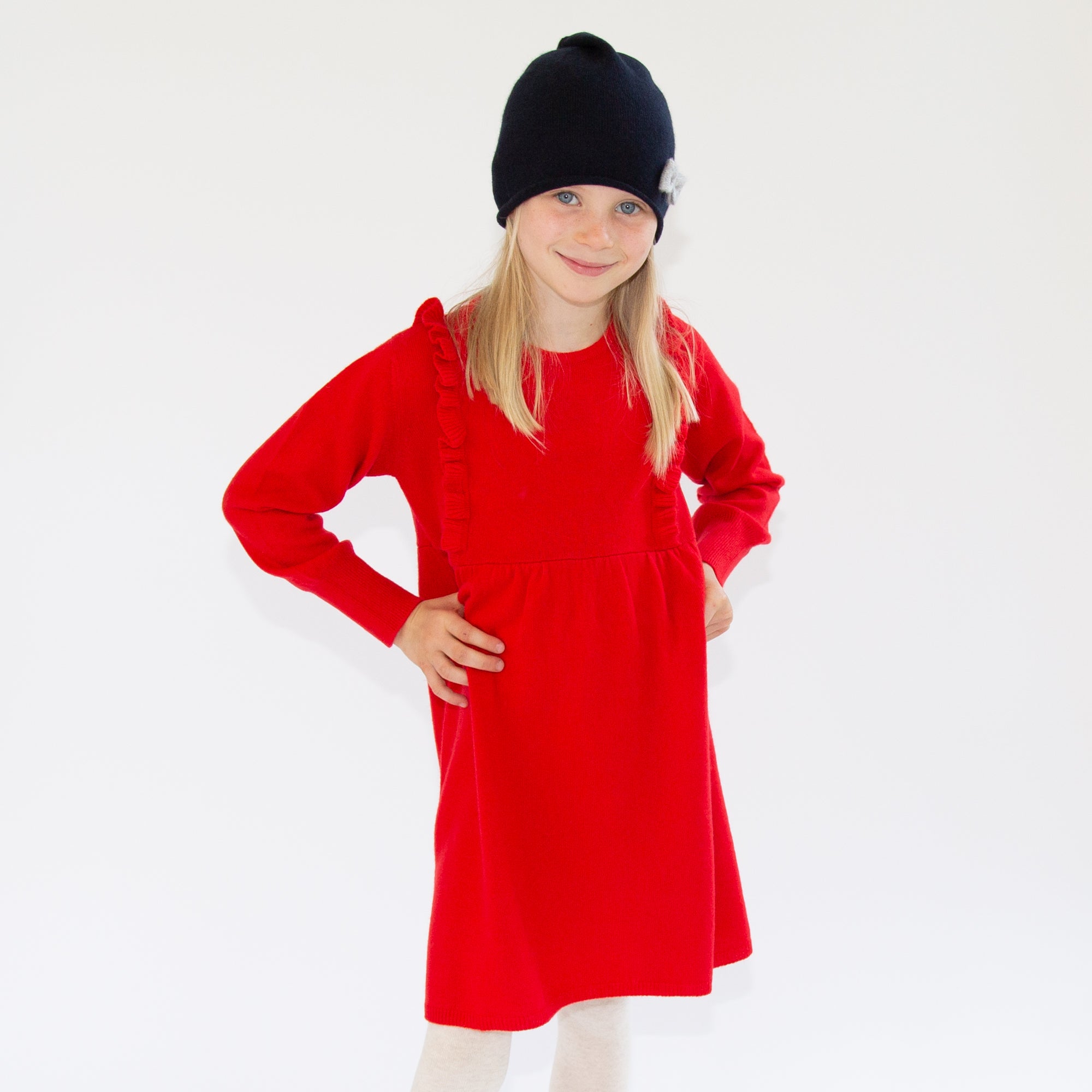 Kaschmir-Strickkleid LOU