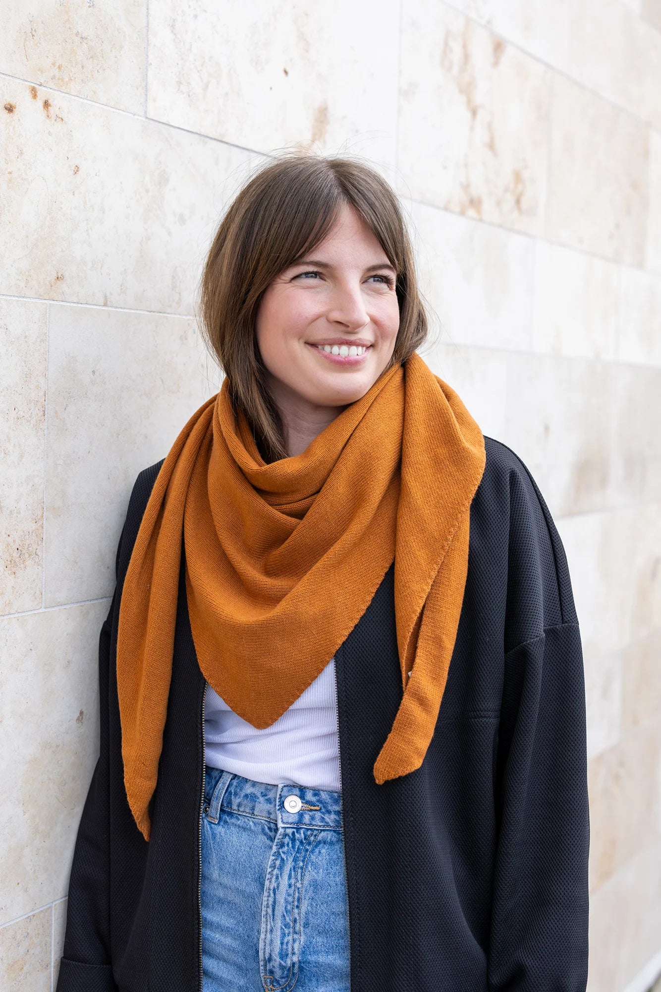 Triangular scarf NICKI X