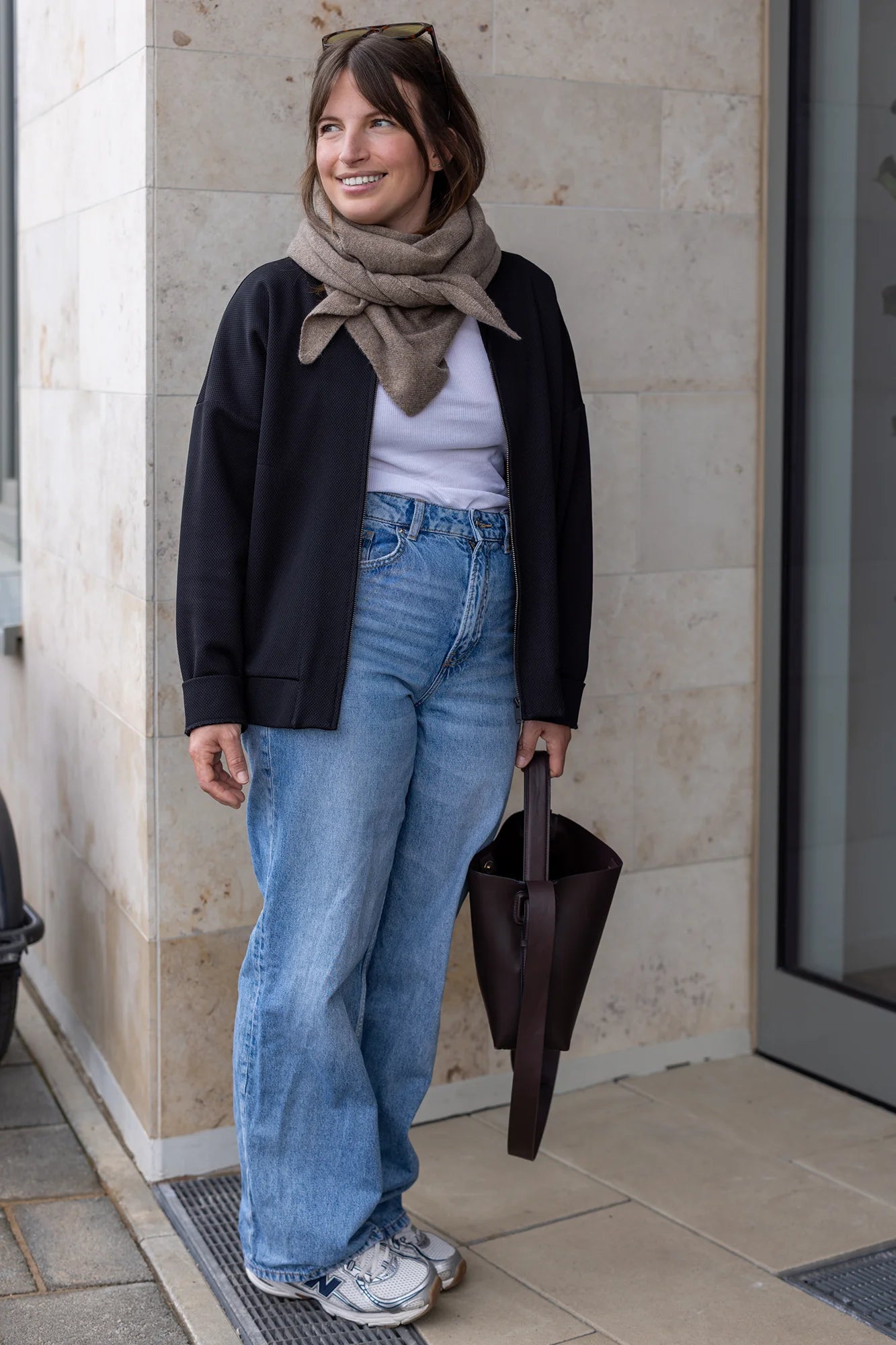 Triangular scarf NICKI X