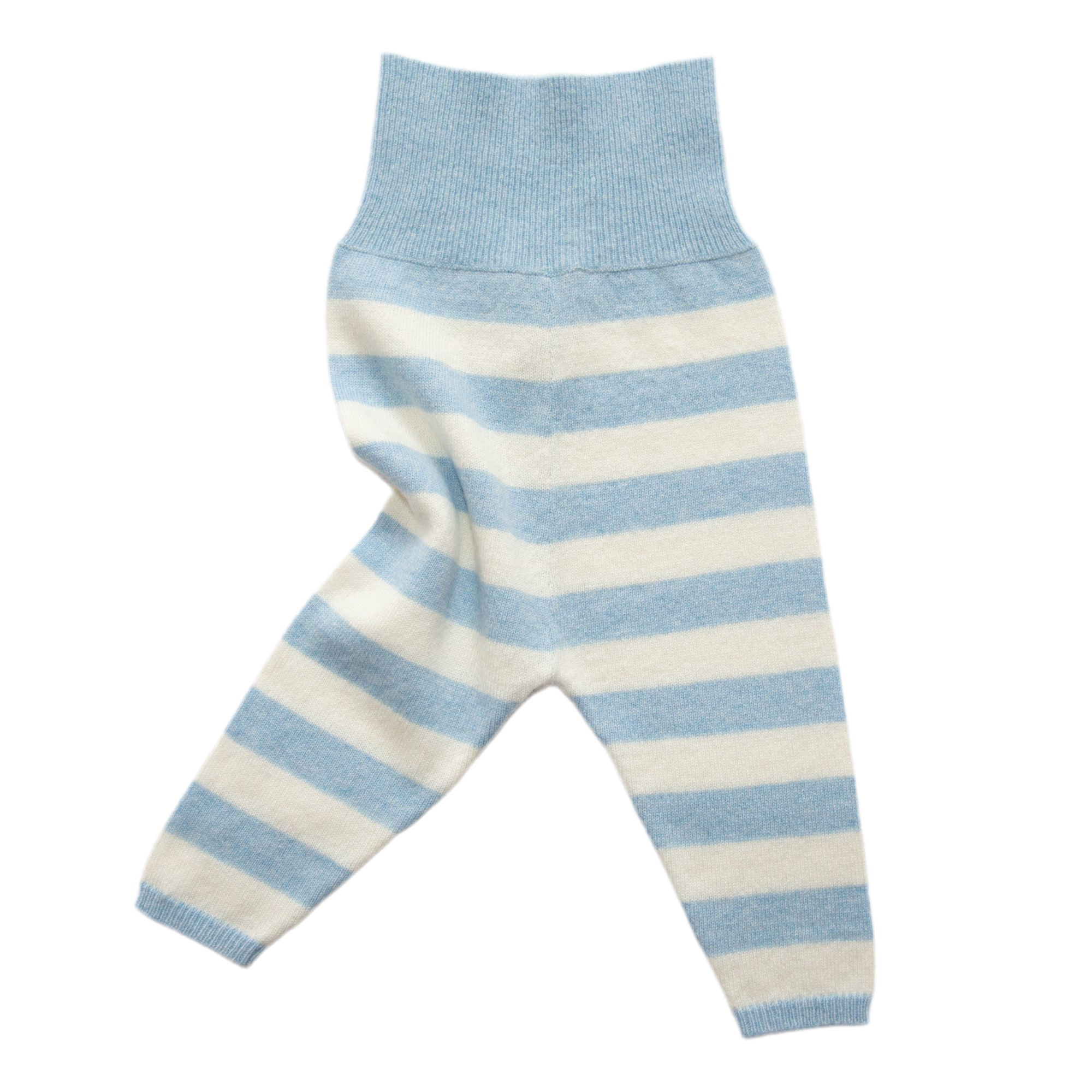 Kaschmir-Babyhose BOBBY mit Streifen