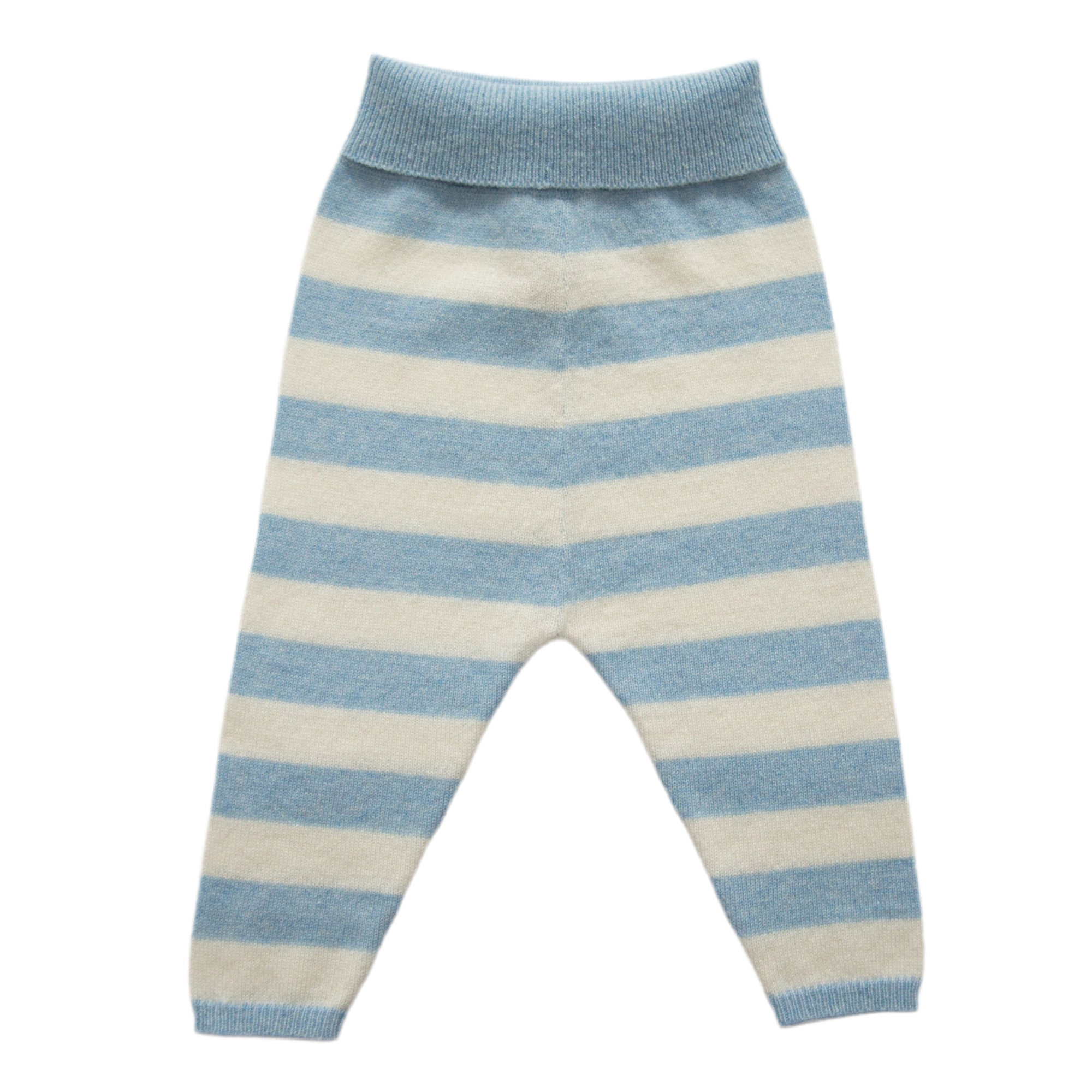 Kaschmir-Babyhose BOBBY mit Streifen