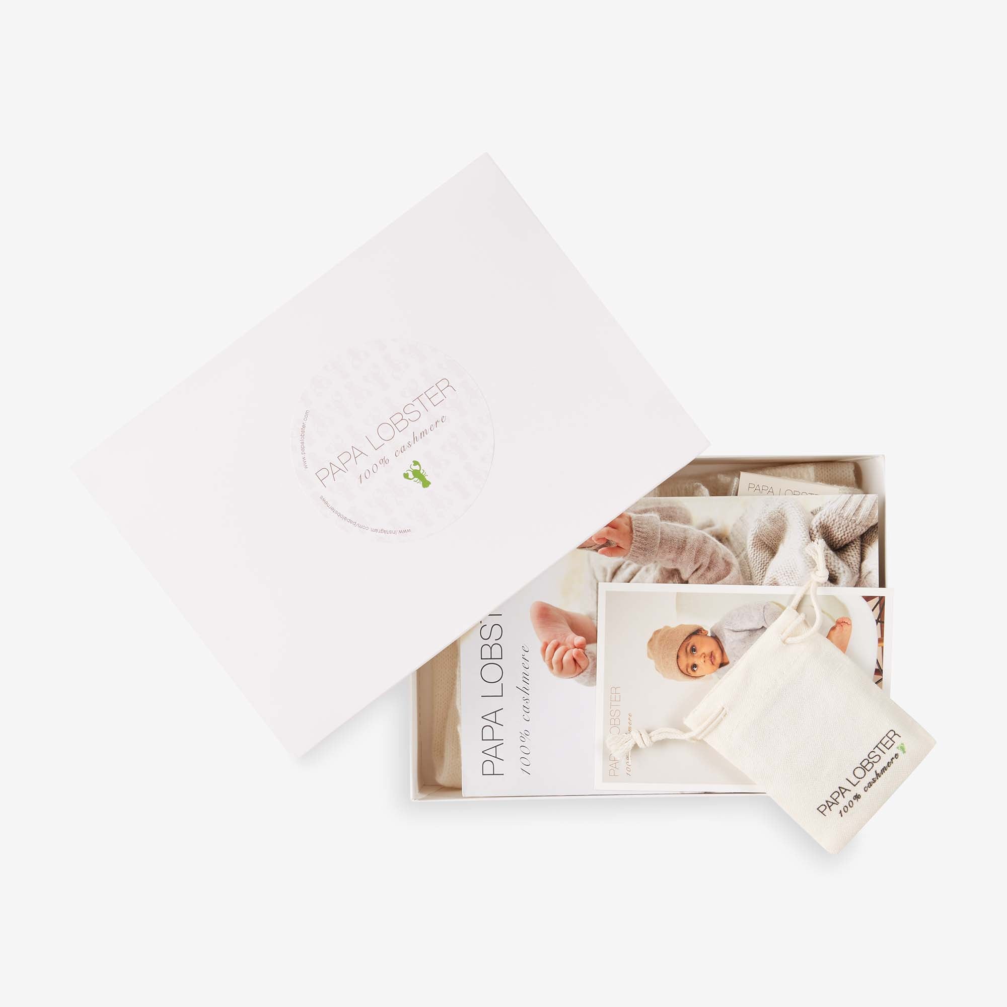 Gift box for cashmere clothing