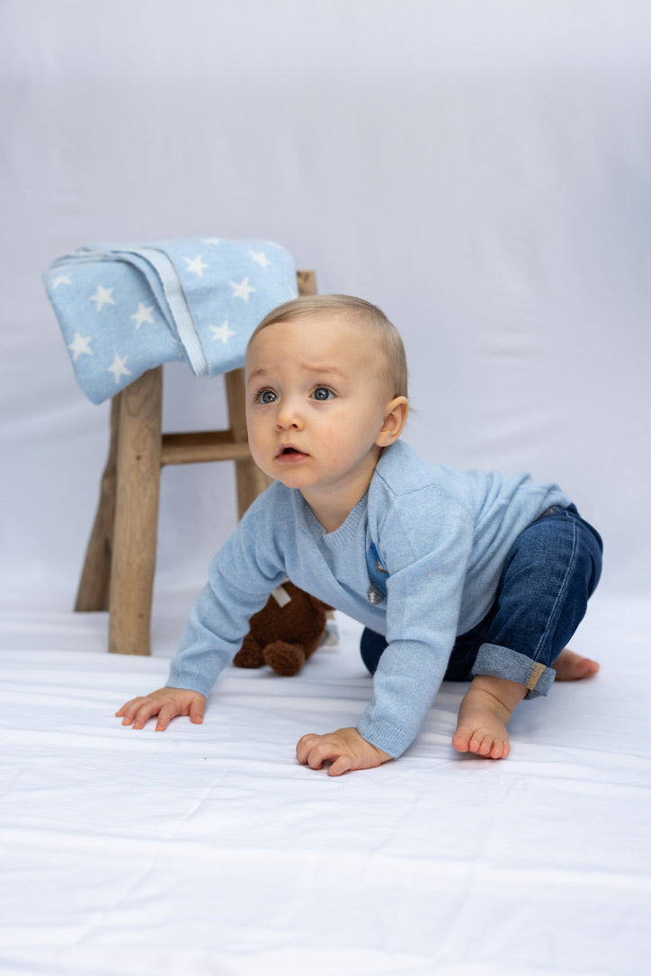 Kaschmir-Babydecke STAR