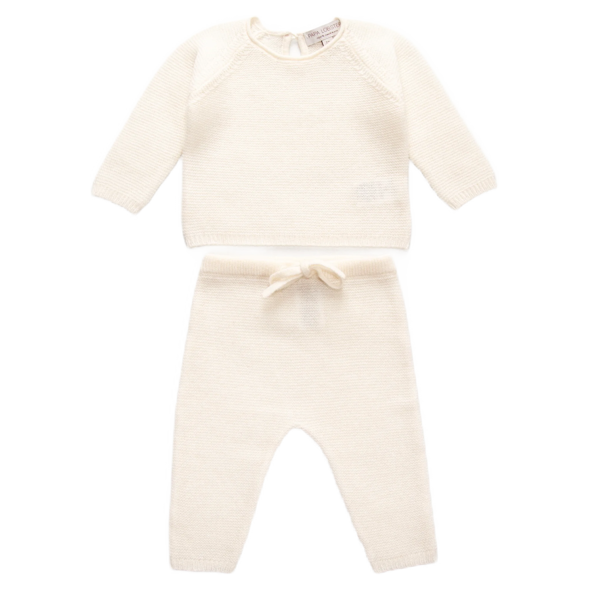 Kaschmir-Baby-Set ANOUK (Pulli & Hose) 