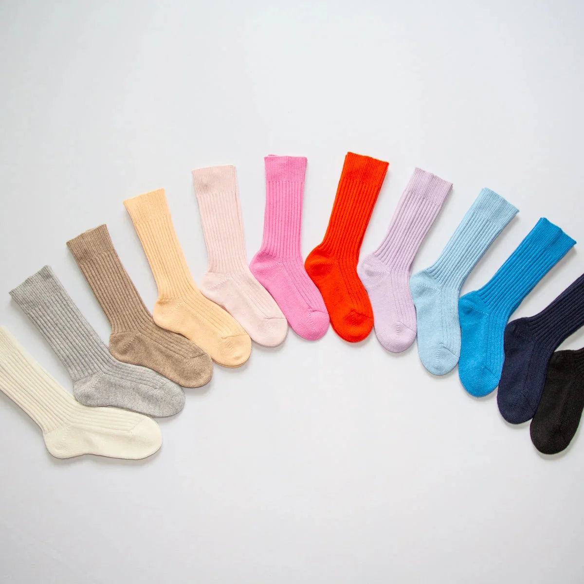 Kaschmirsocken SOLID