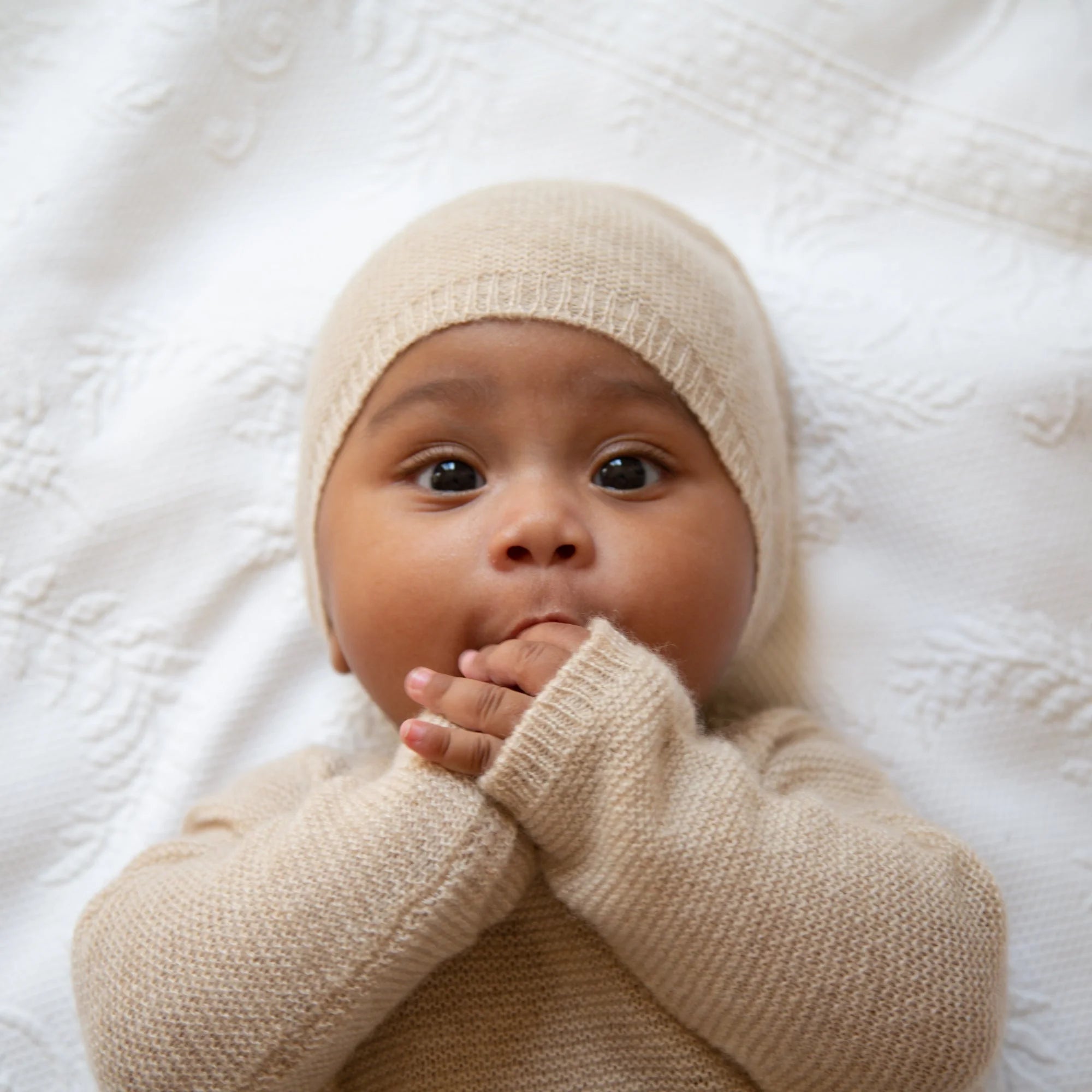 Kaschmir-Baby-Set ANOUK (Pulli & Hose) 