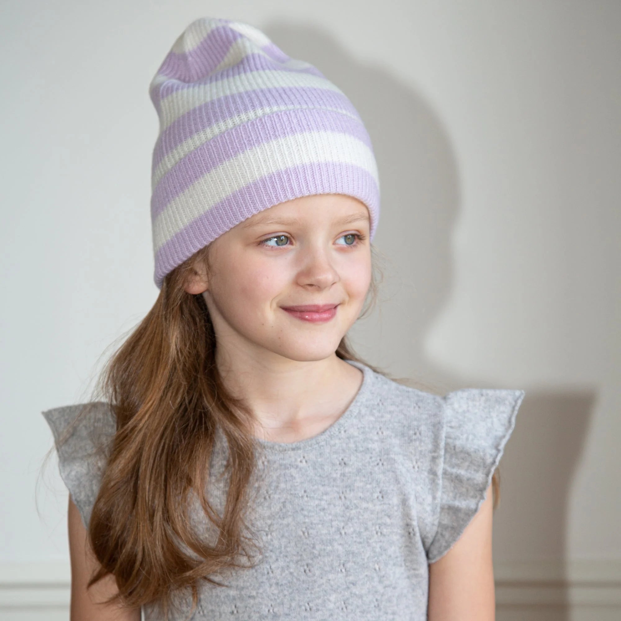 MALU hat with stripes