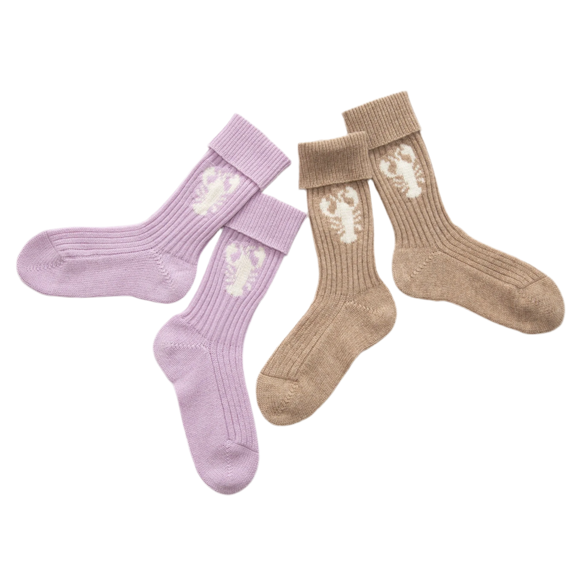 Kaschmirsocken PAPA LOBSTER
