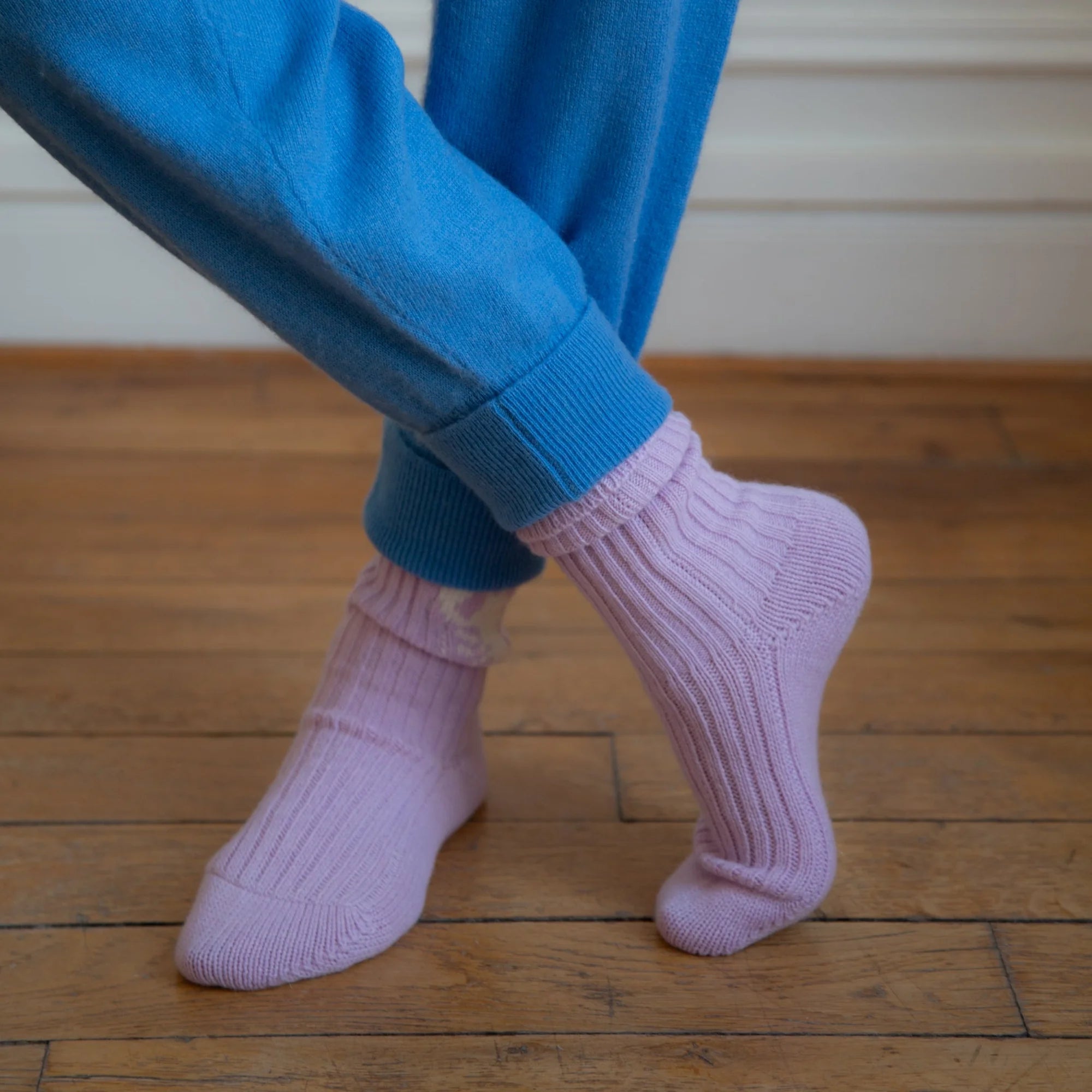 PAPA LOBSTER cashmere socks