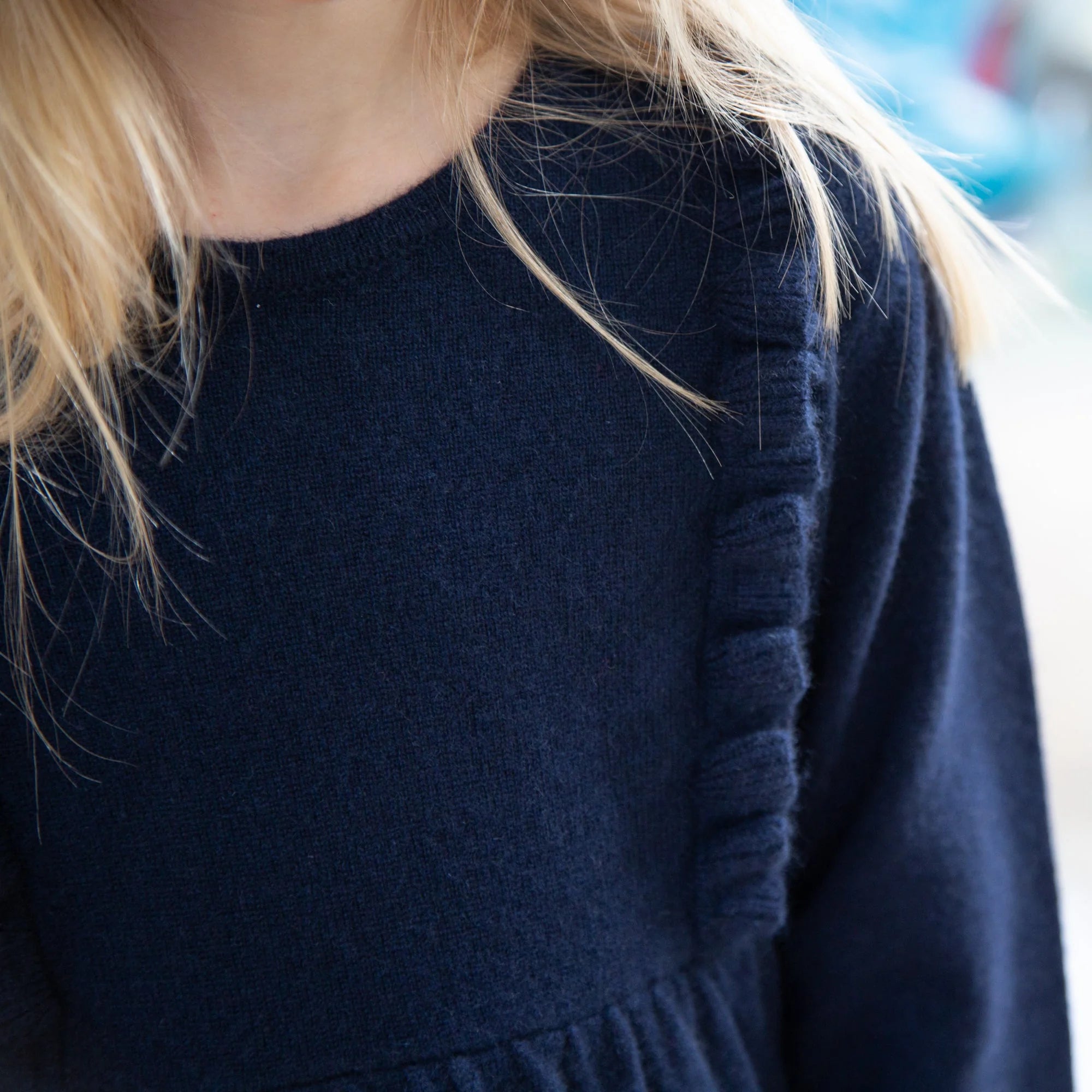 Kaschmir-Strickkleid LOU