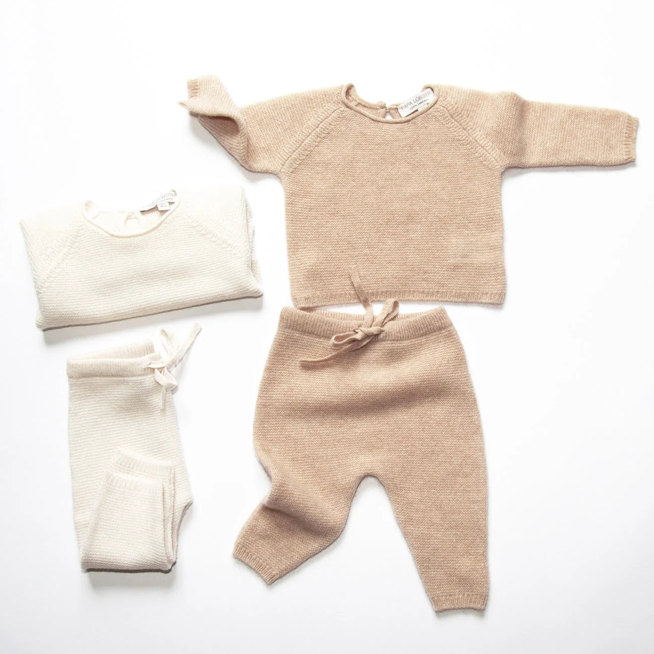 Kaschmir-Baby-Set ANOUK (Pulli & Hose) 