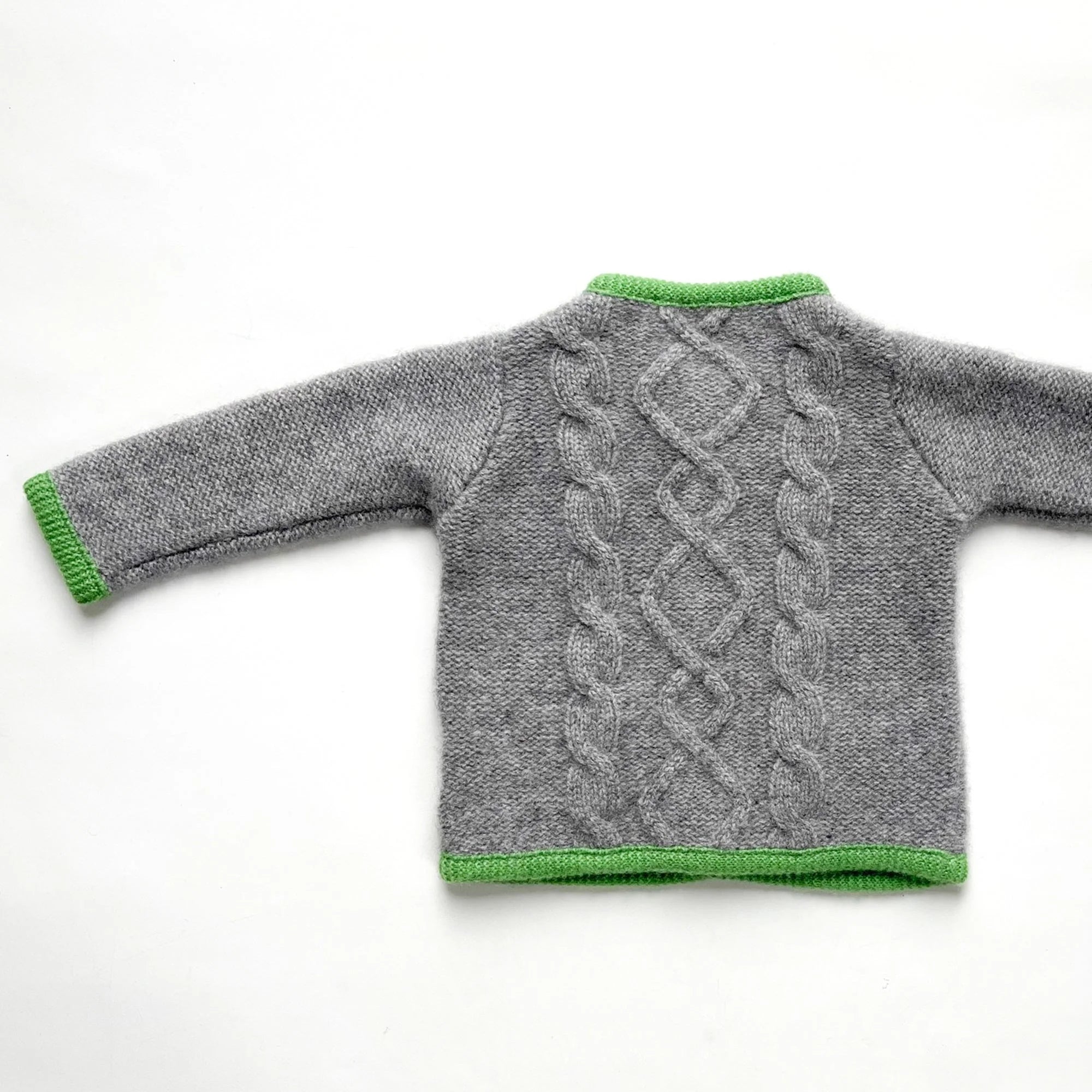 Trachten-Cardigan MAXI mit Aranmuster