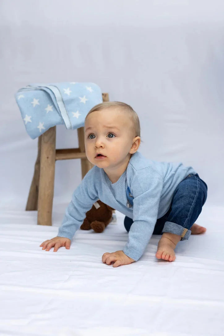 Kaschmir Babydecke STAR