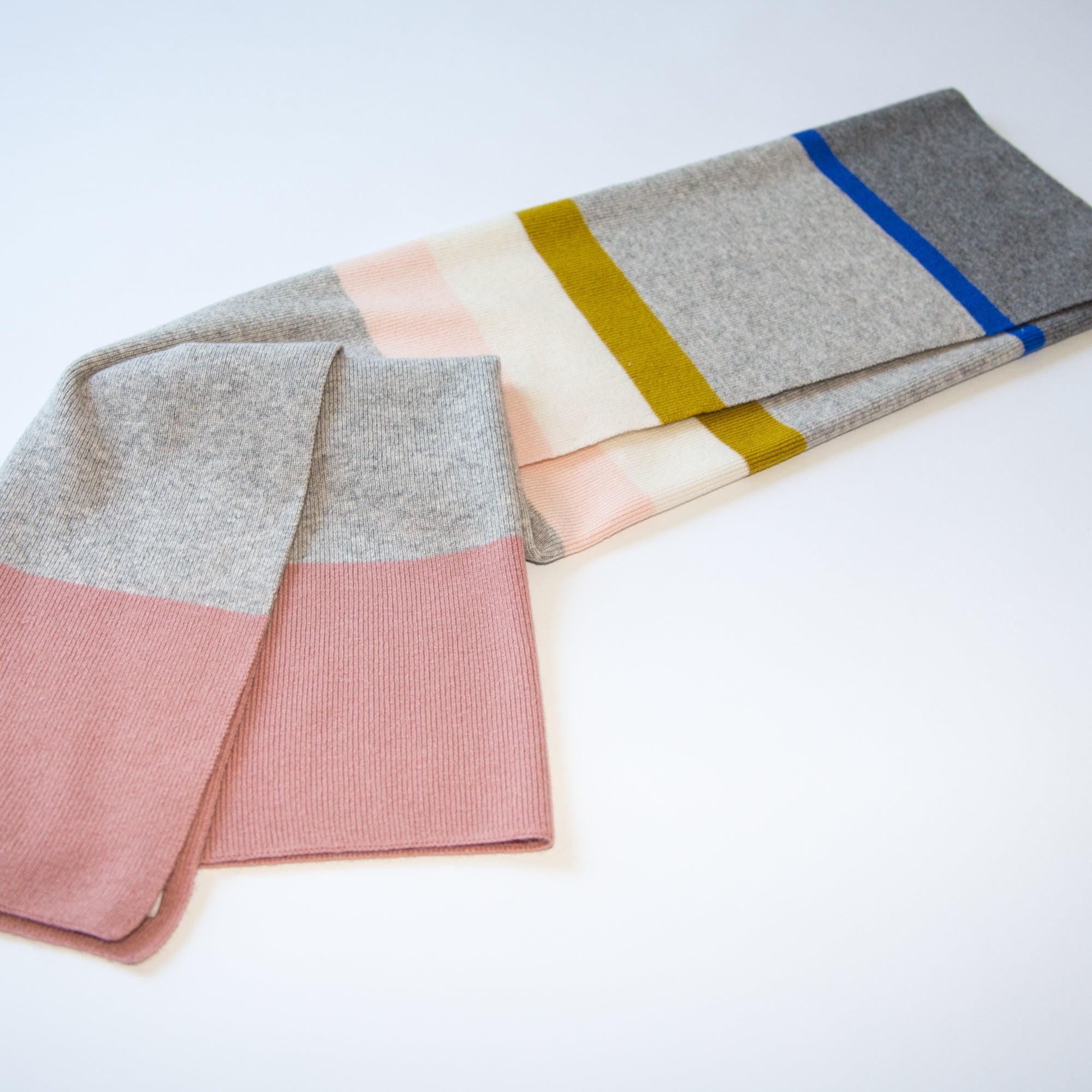 Kaschmir Babydecke mit Streifen
