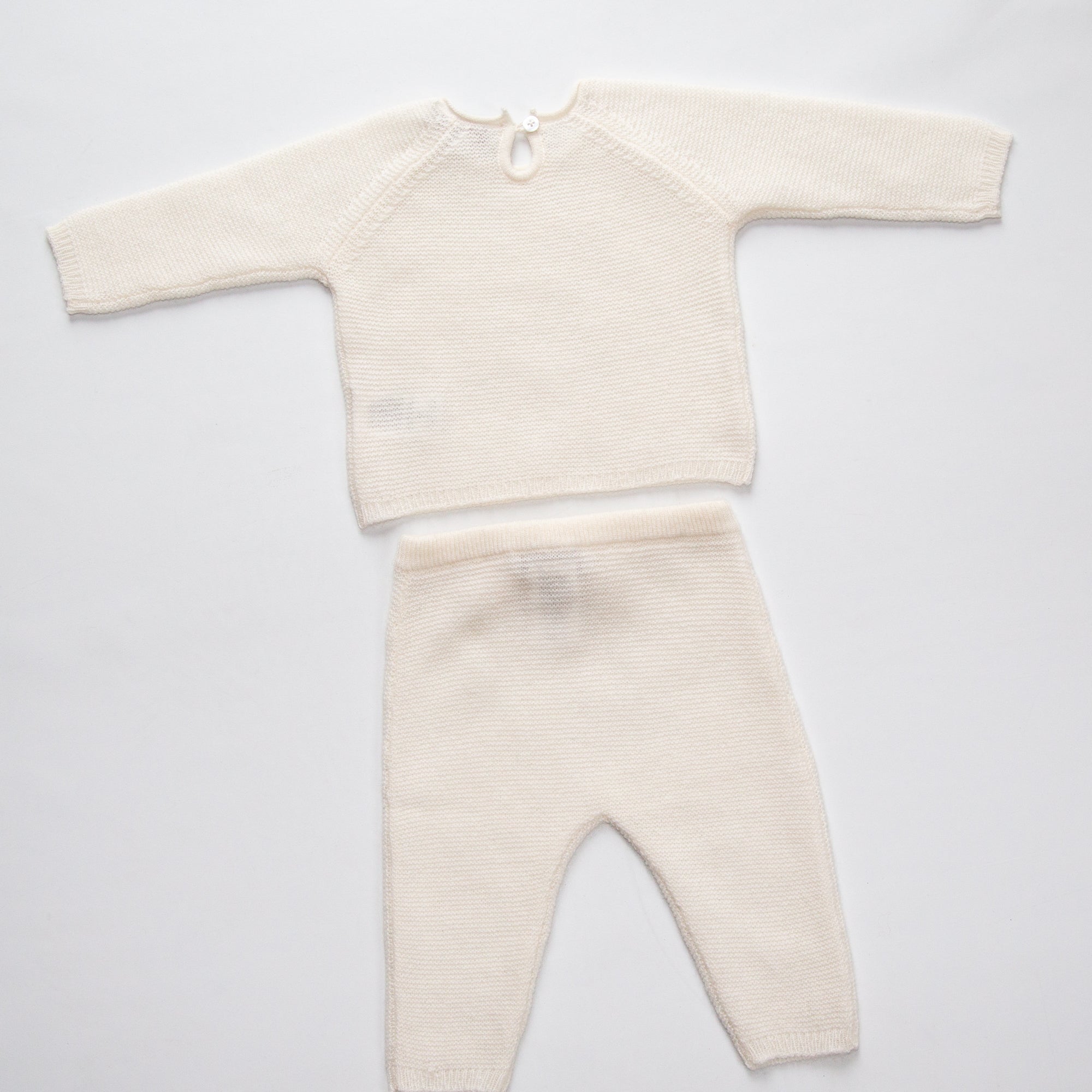 Kaschmir-Baby-Set ANOUK (Pulli & Hose) 