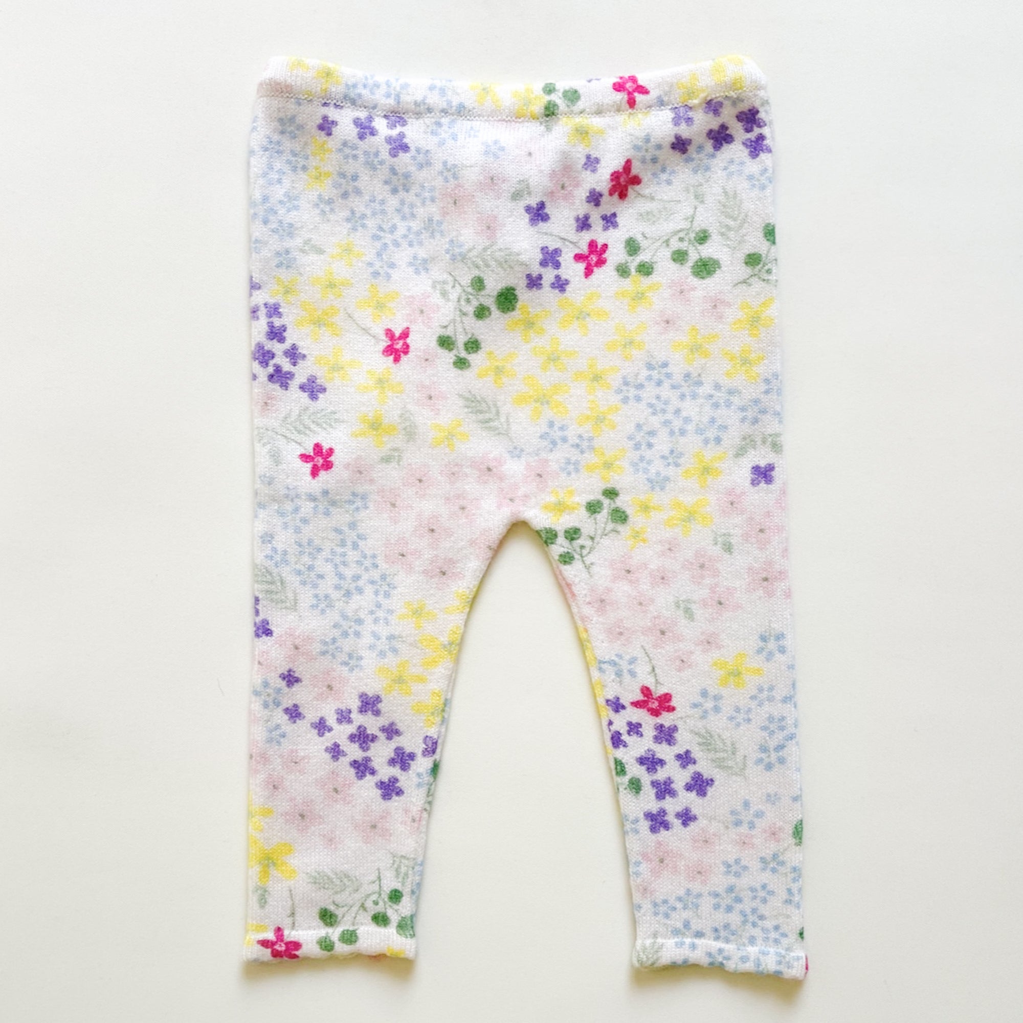 Kaschmir-Leggings FLEUR, b) 6 Monate/68 cm