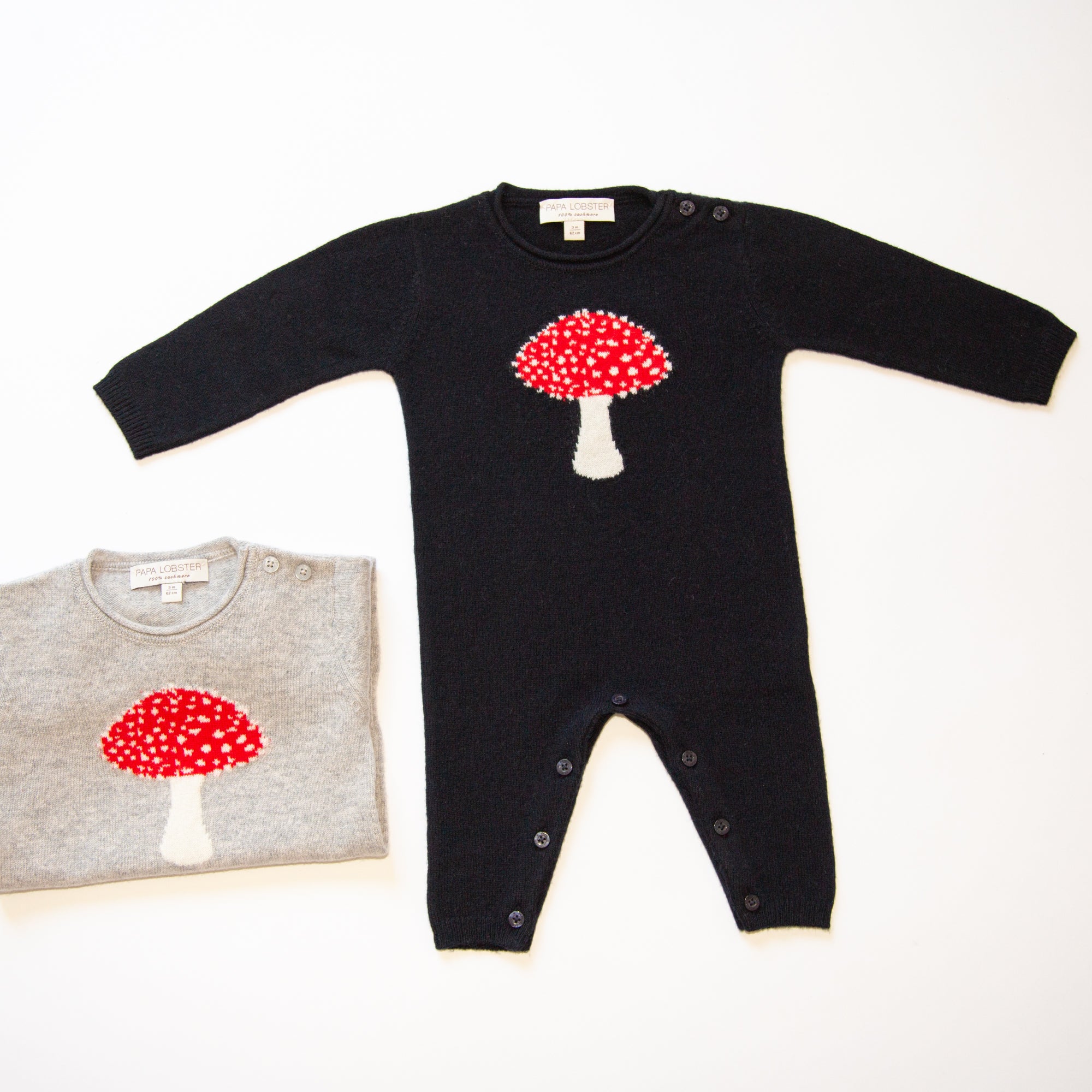 Baby-Overall MUSHROOM