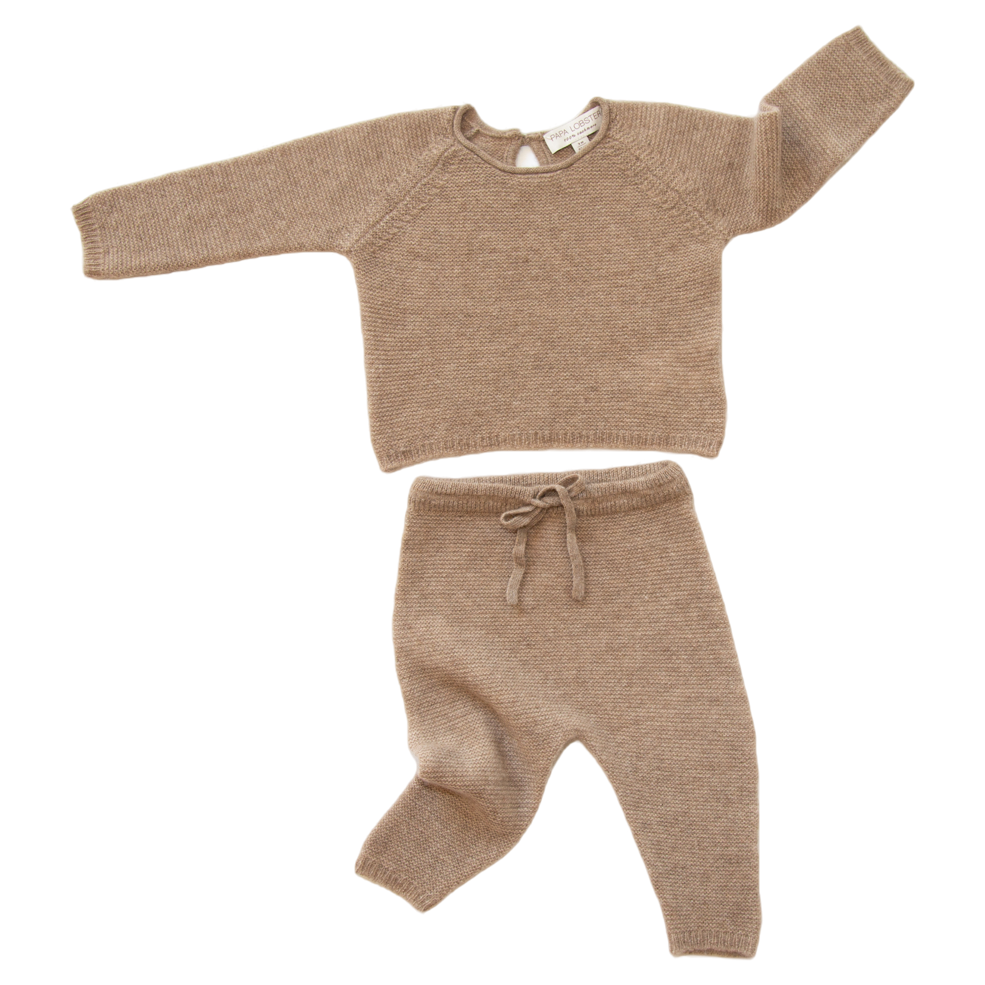 Kaschmir-Baby-Set ANOUK (Pulli & Hose) 